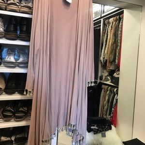 Long cover up jacket